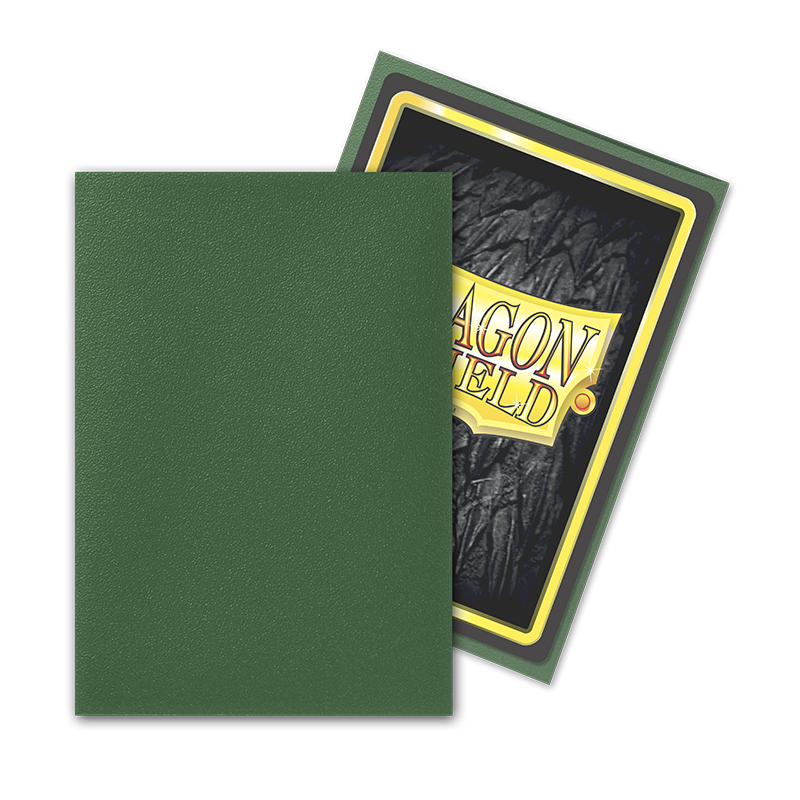 Dragon Shield Japanese Matte Sleeves Forest Green 60CT