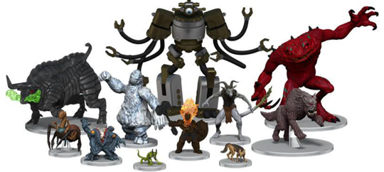 D&D Icons of the Realms - Monster Menagerie Revisited Booster Brick