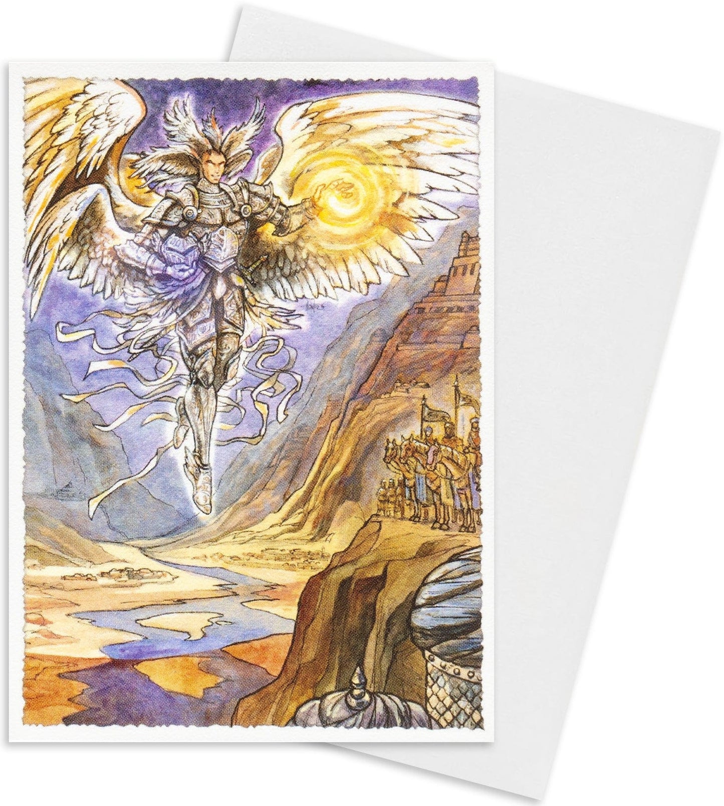 Dragon Shield Warlord SotS - Adathan, Celestial Messenger Sleeves 100CT