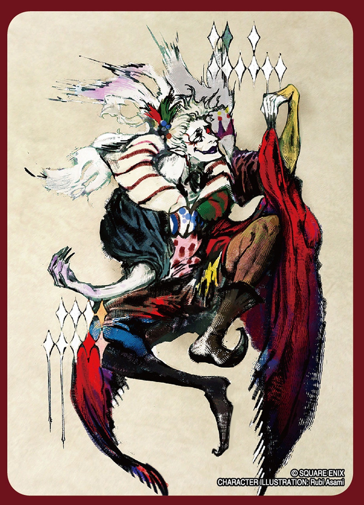 Final Fantasy Card Sleeve Series - Kefka 100CT