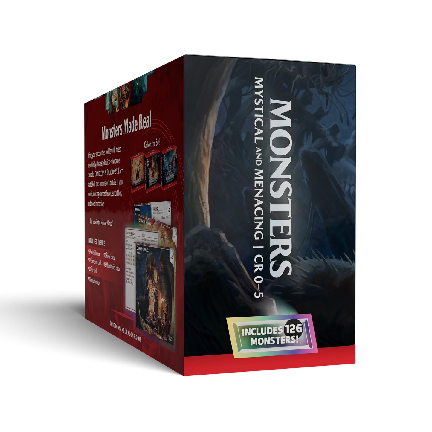 Dungeons & Dragons - Reference Cards Mystical and Menacing CR 0-5