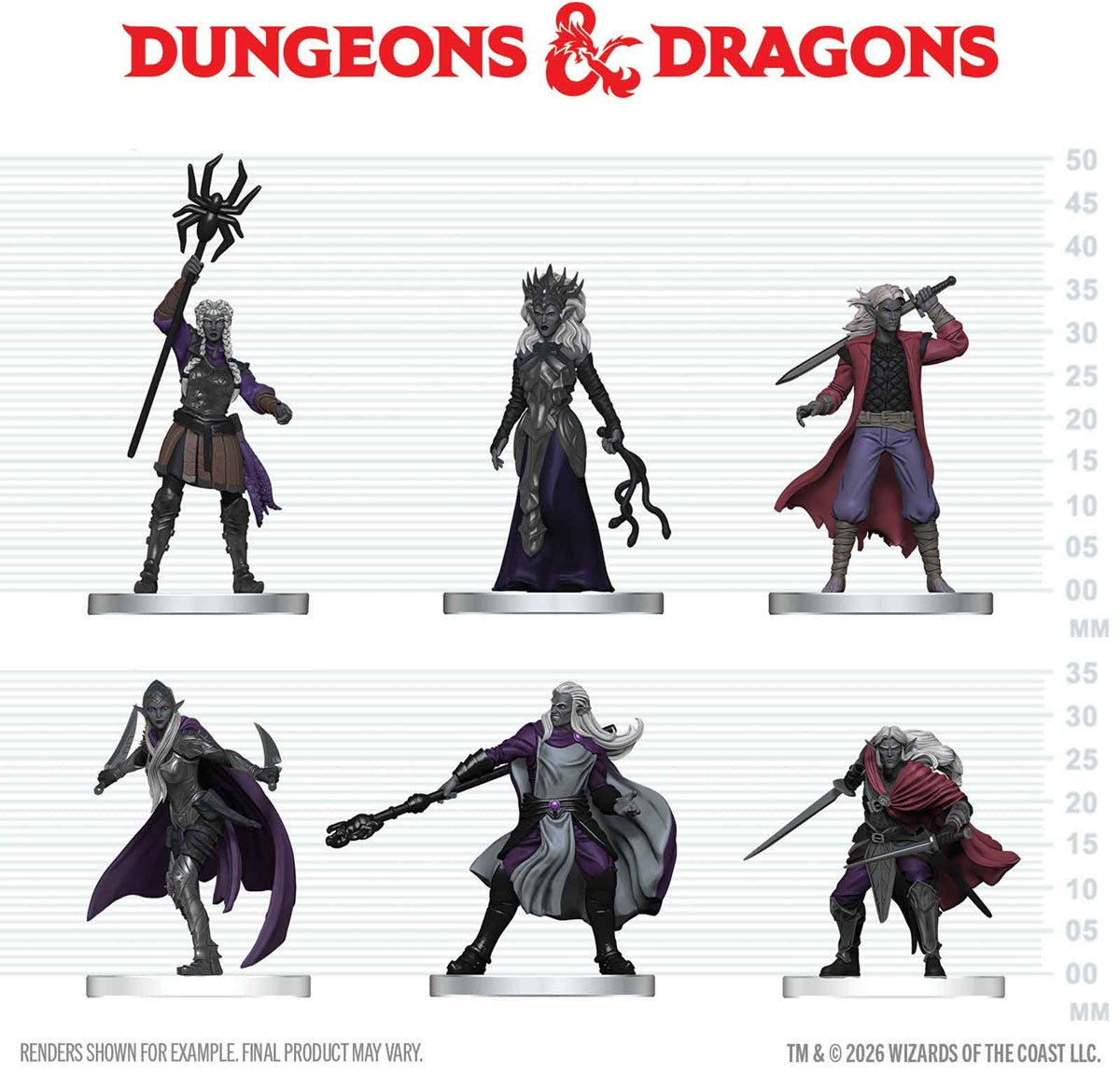 D&D Icons of the Realms - Drow Warband