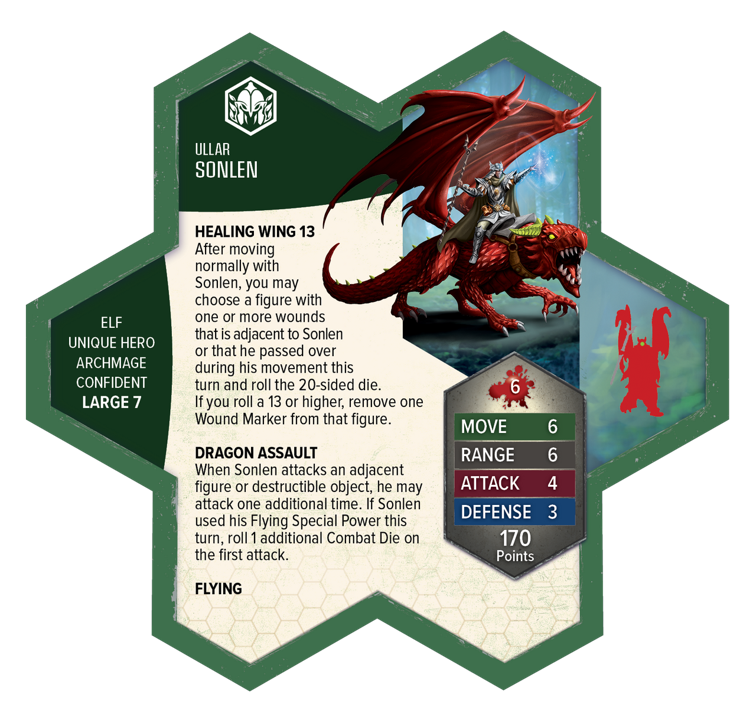 Heroscape - Rising Tide: Sonlen and Halushia, Scion of the wild Army Expansion