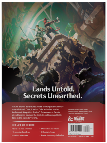 Dungeons & Dragons - Forgotten Realms Adventures in Faerun