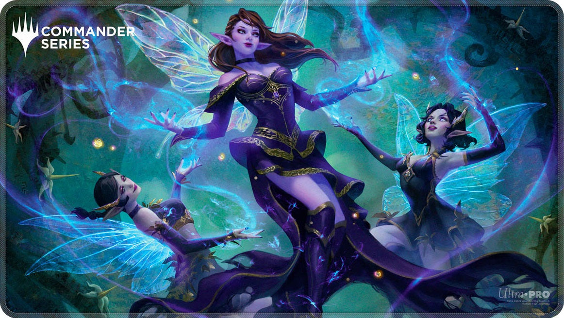 UP MTG Commander Series Alela stitched Playmat