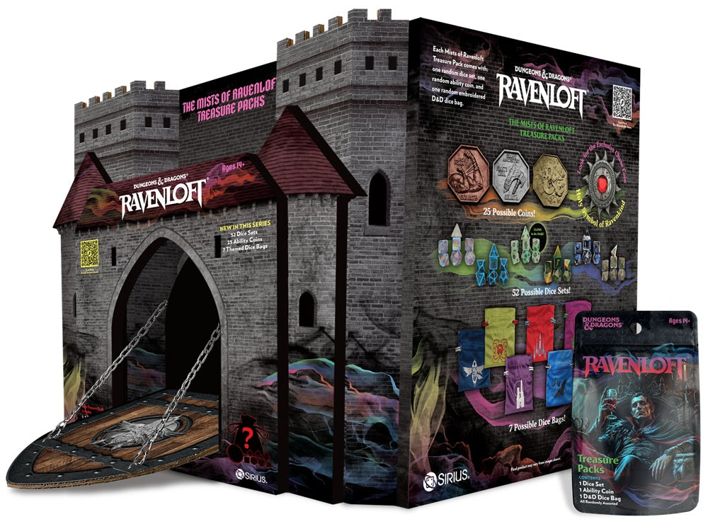 Sirius Dice - The Mists of Ravenloft Treasure Pack Dice Set