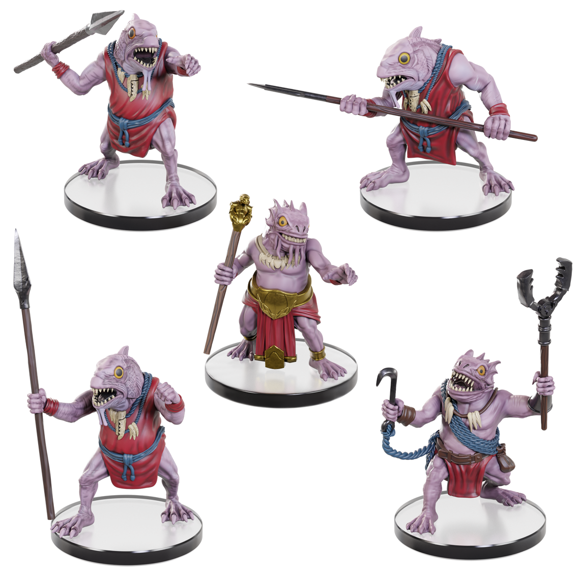 D&D Icons of the Realms - Kuo-Tua Warband