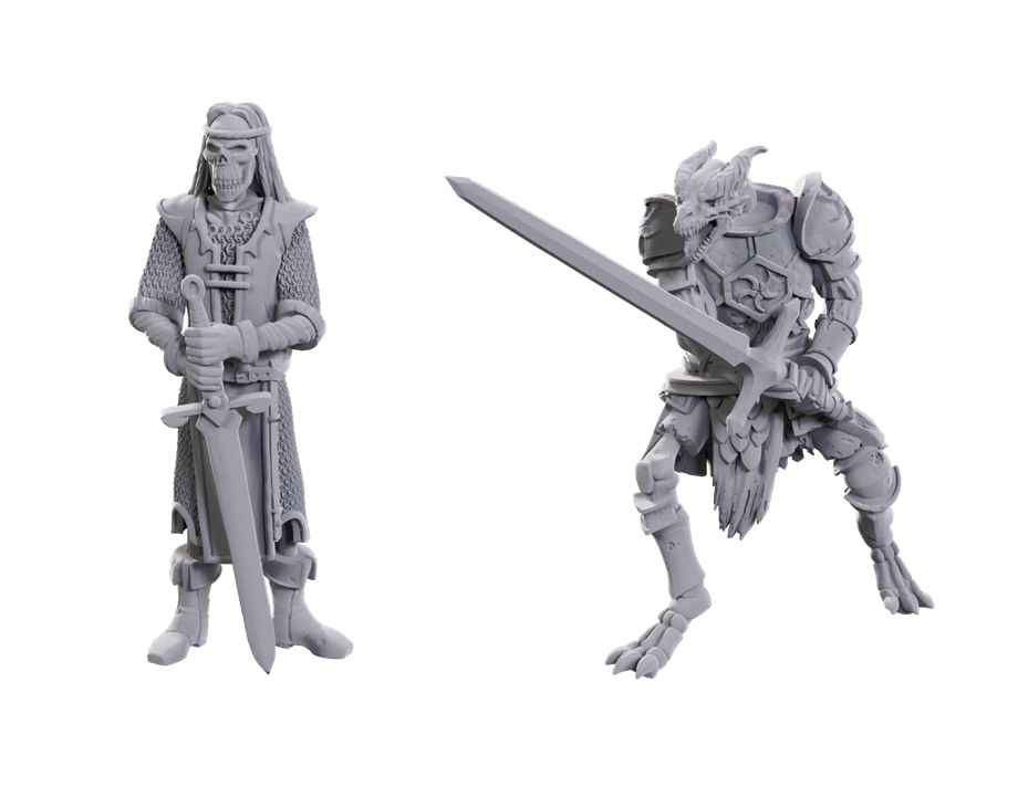 D&D Unpainted - Skeleton Knights (90736)