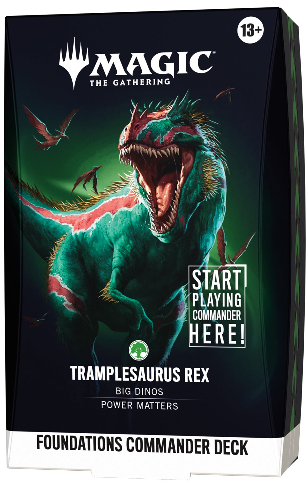 Foundations Commander Deck - Tramplesaurus Rex