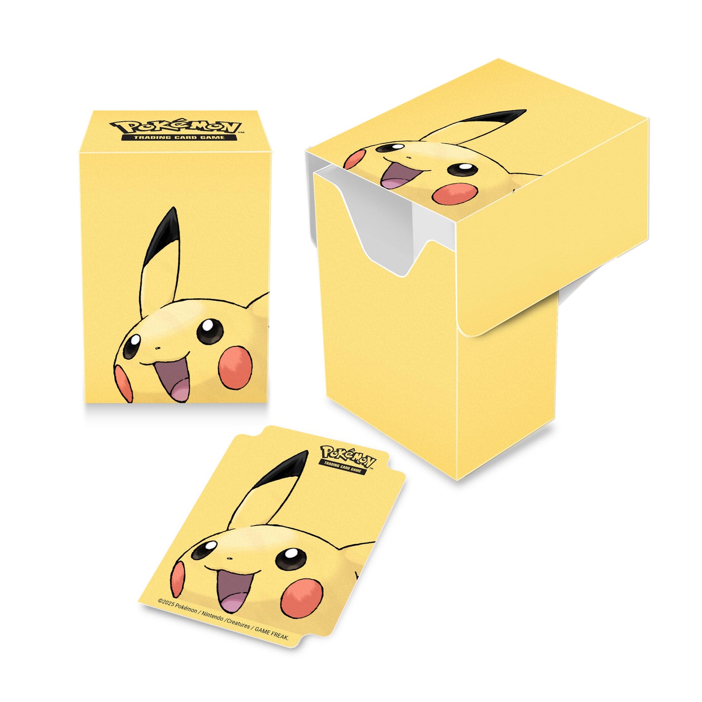 UP Pokemon Pikachu 2025 Deck Box 80+