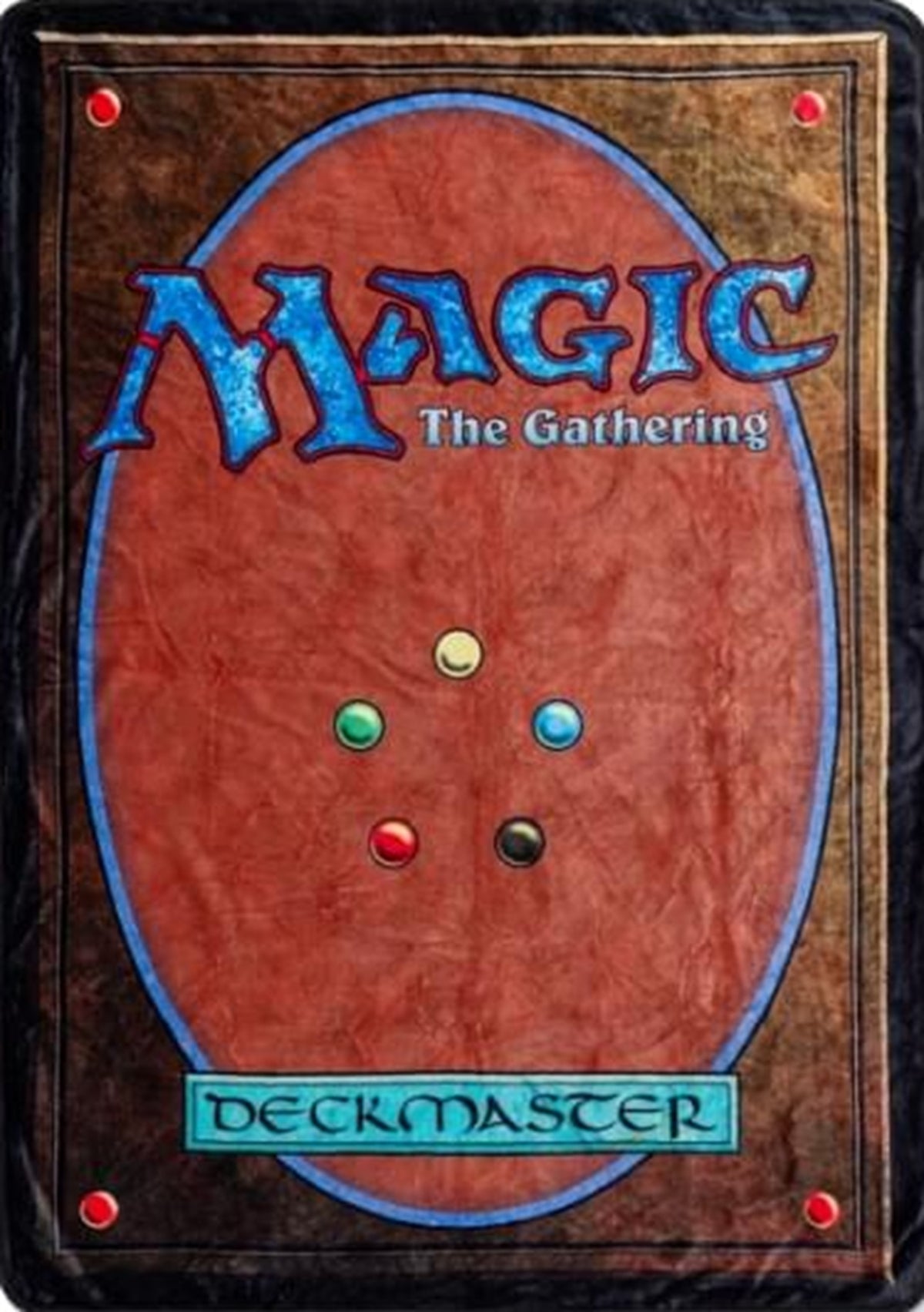 Couverture Magic the Gathering 45"x63" - Dos de carte
