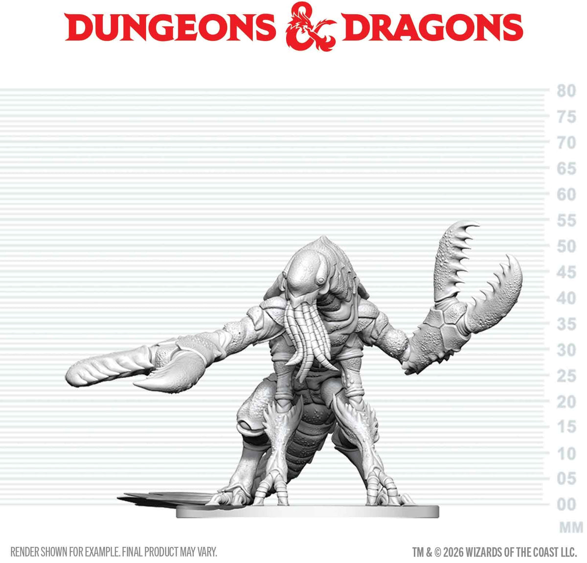 D&D Unpainted - Chuul