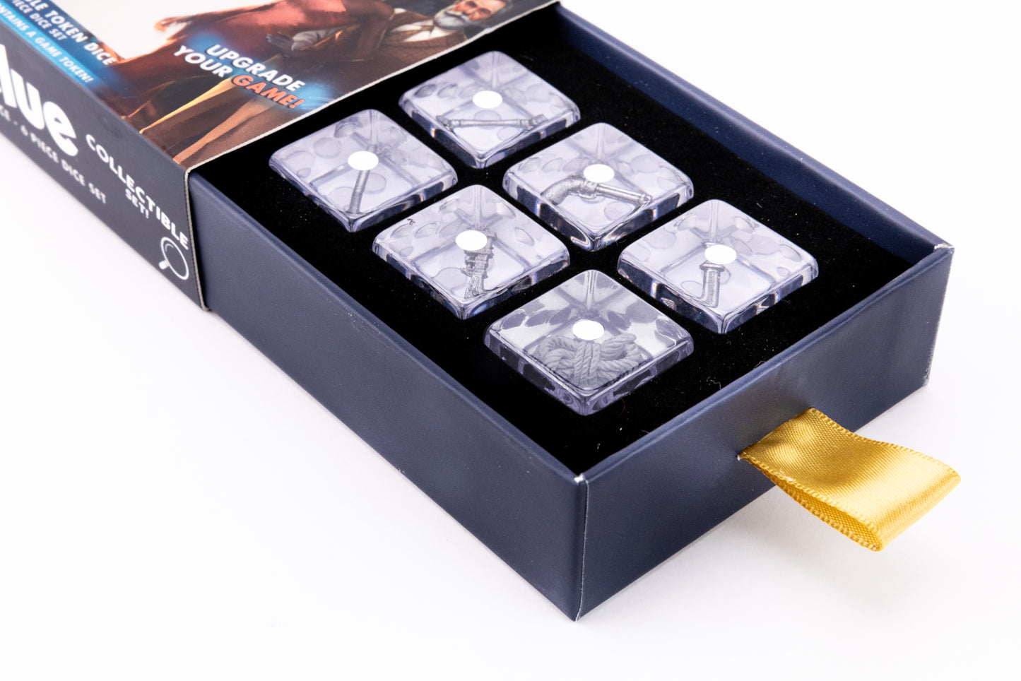 FanRoll - Oversize Dice Set 22mm Clue Weapons