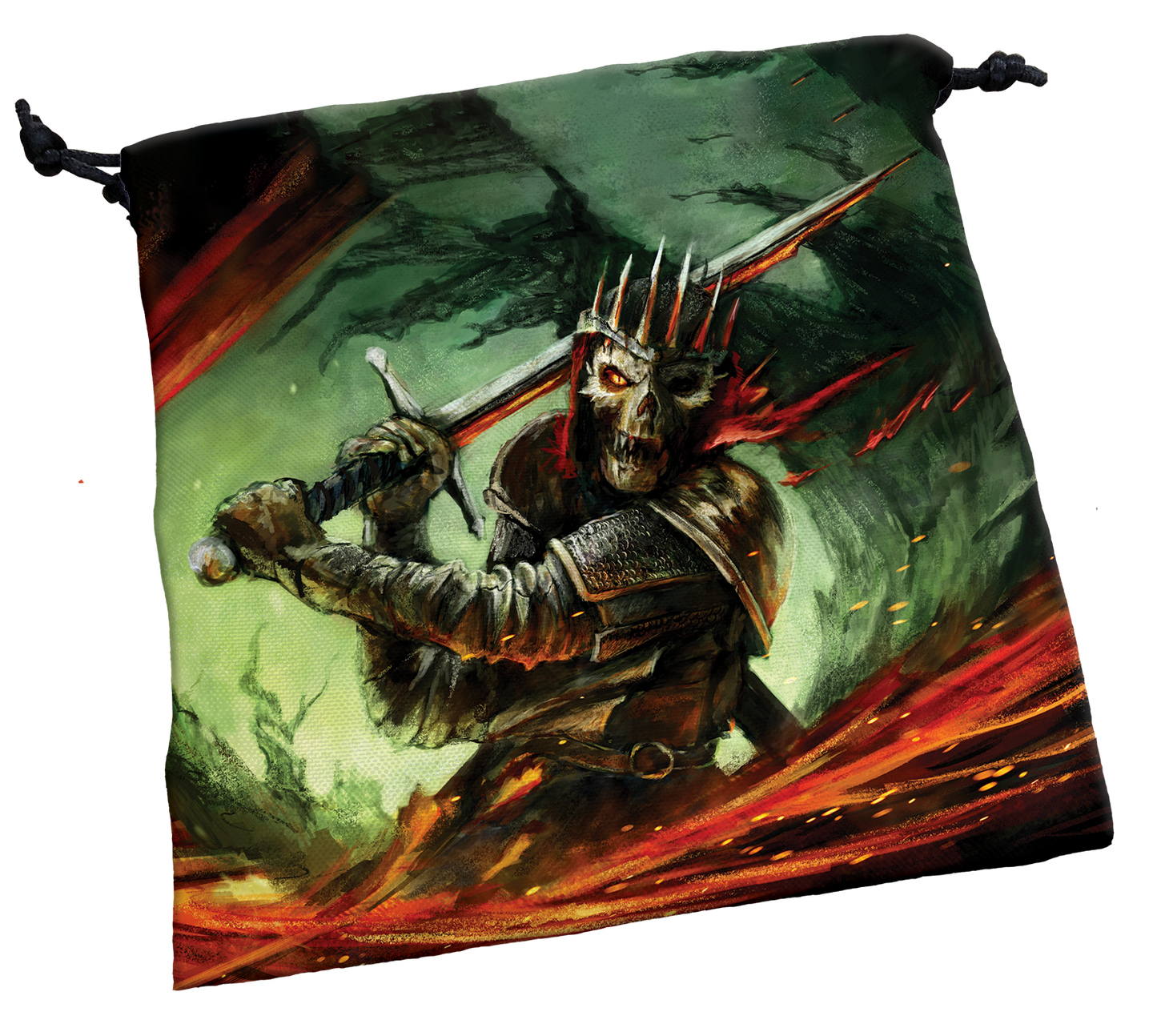 Steve Jackson - Deluxe Dice Bag Skeletal Warrior