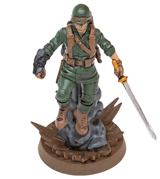 Heroscape - Sgt. Drake Alexander