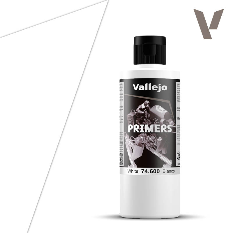 Vallejo Surface Primer - White 200ml