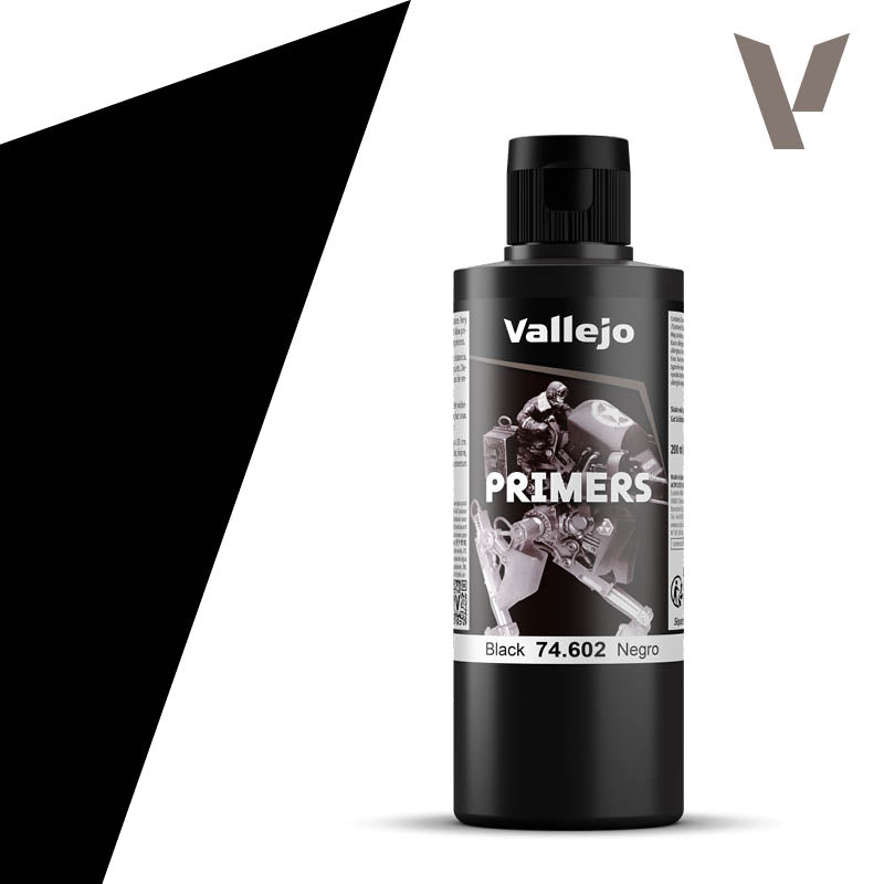 Vallejo Surface Primer - Black 200ml