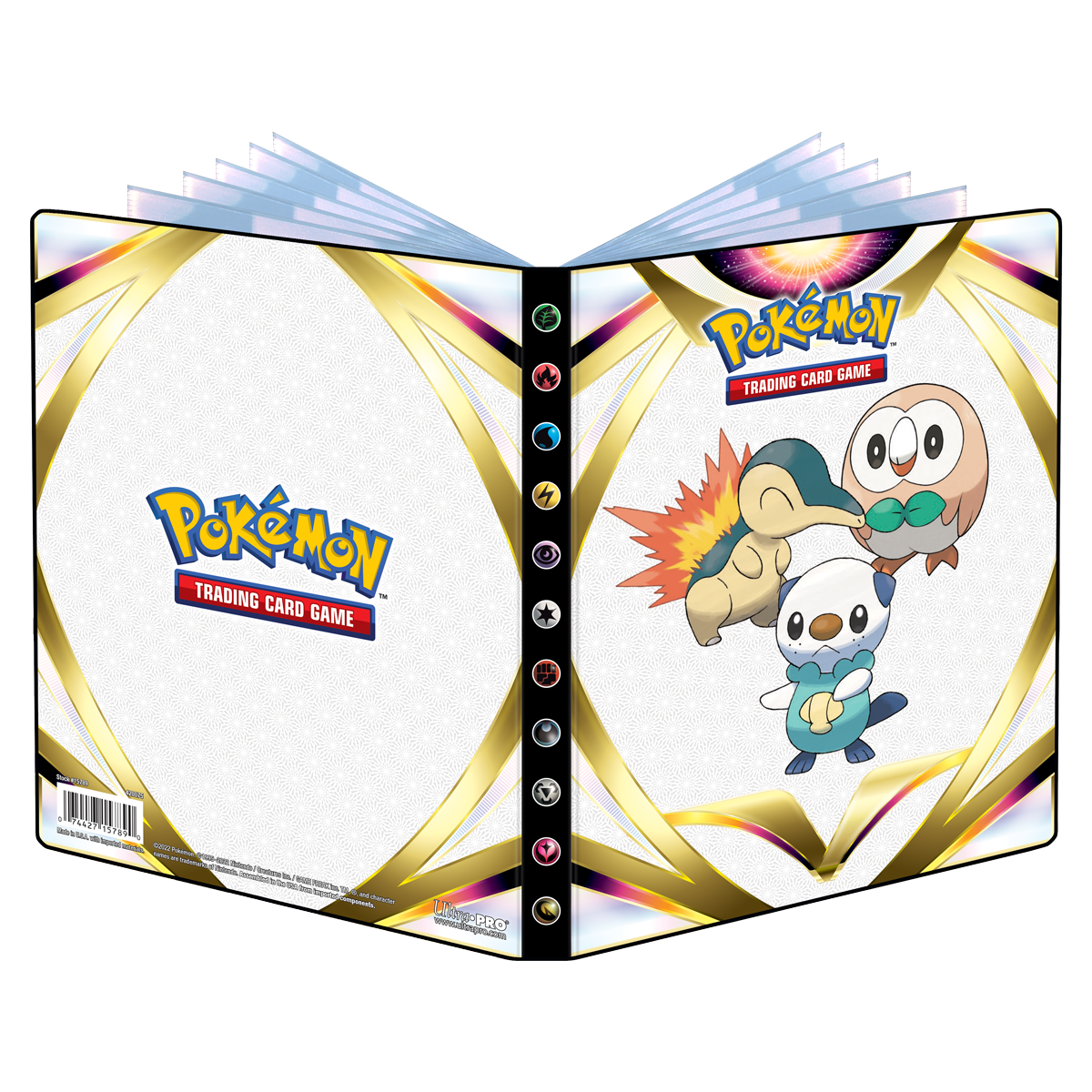 UP Sword and Shield 10 Pokemon Portfolio 4PKT