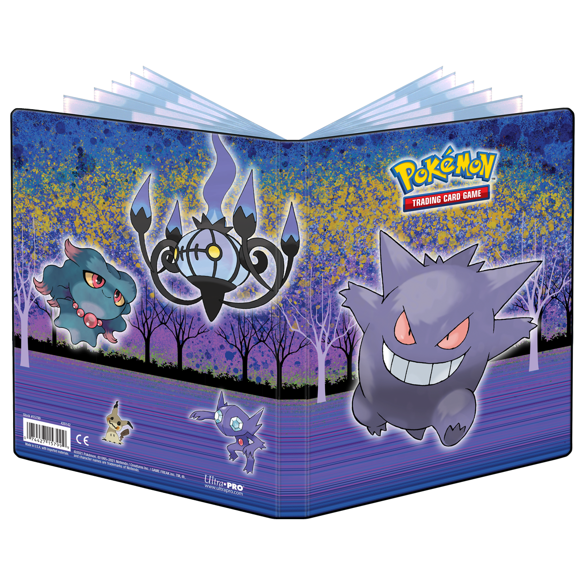 UP Haunted Hollow Pokemon Portfolio 4PKT