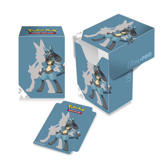 UP Lucario Pokemon Deck Box 80+