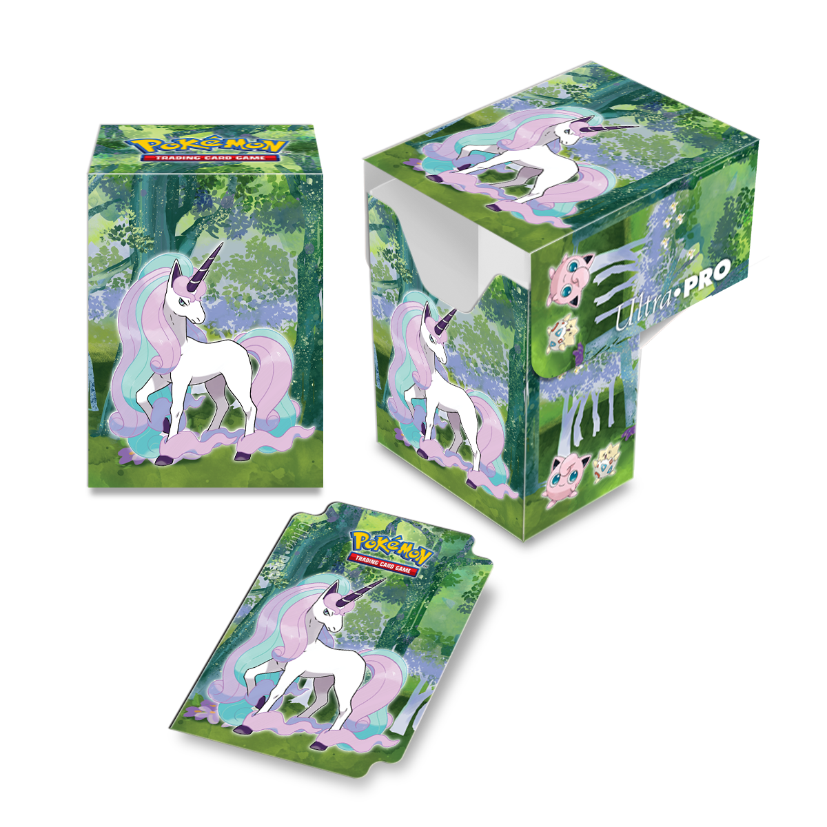 UP Enchanted Glade Pokemon Deck Box 80+