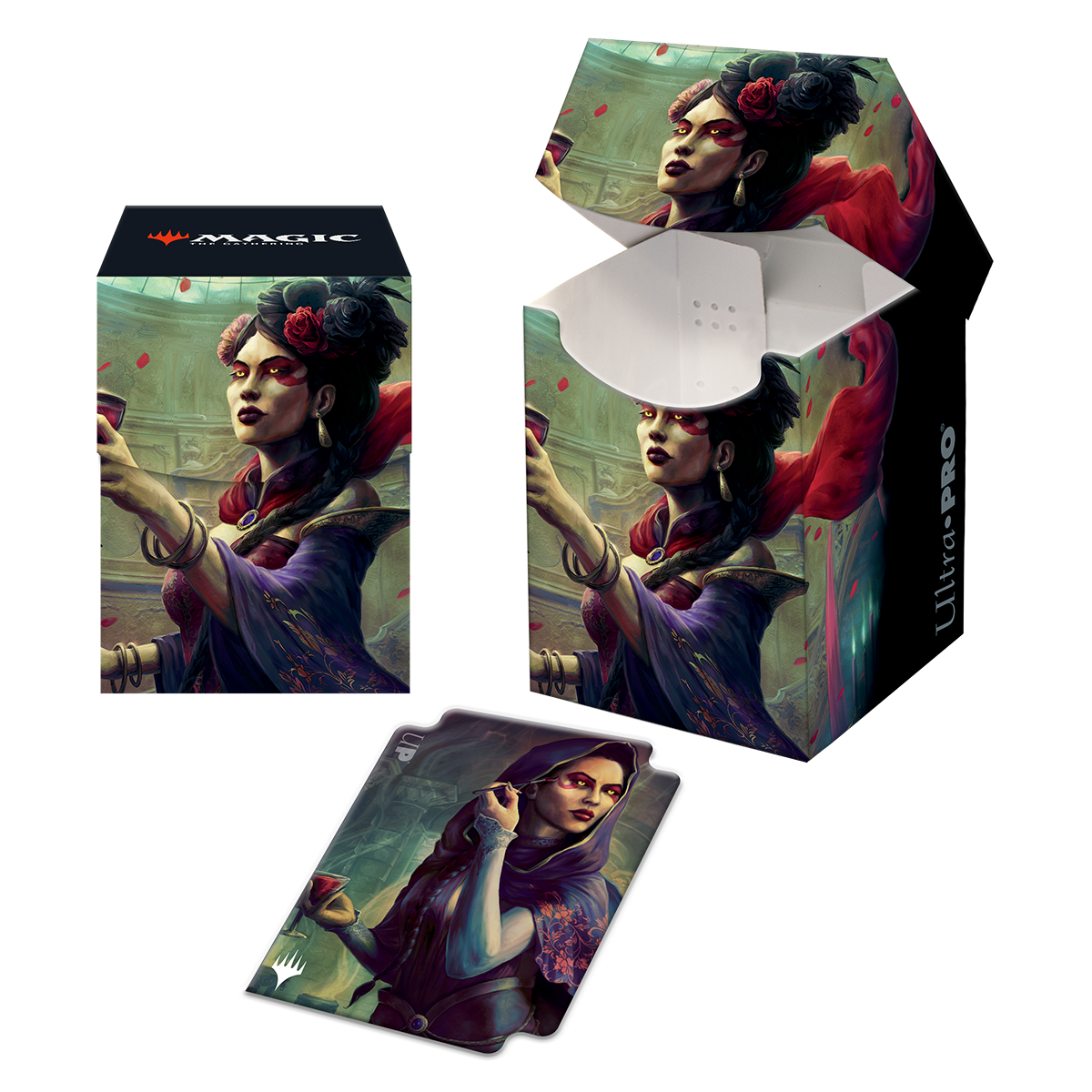 UP Innistrad: Crimson Vow Henrika, Infernal Seer Deck Box 100+