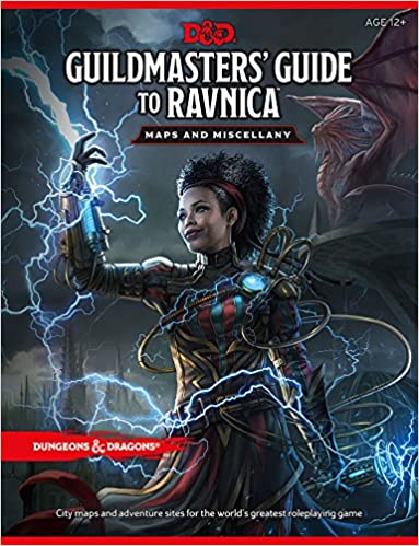 Dungeons & Dragons 5th edition - Guildmasters' Guide to Ravnica Maps and Miscellany