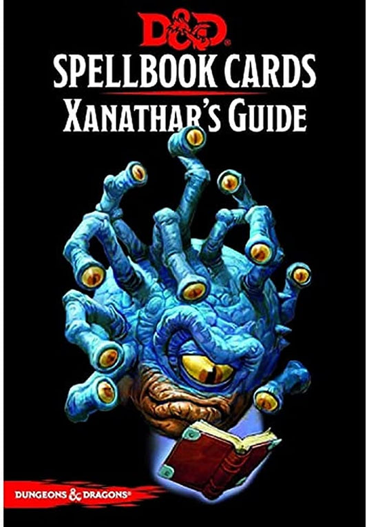 Dungeons & Dragons 5th edition - Spellbook Cards Xanathar's Guide to Everything