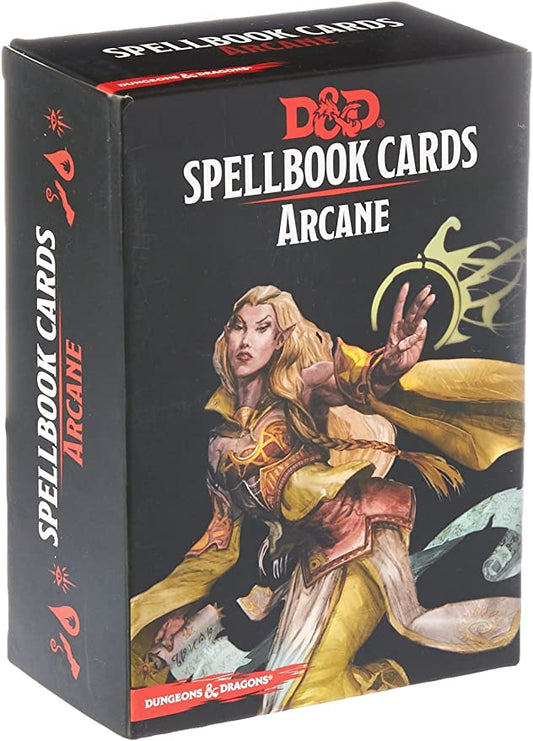 Dungeons & Dragons 5th edition - Spellbook Cards Arcane