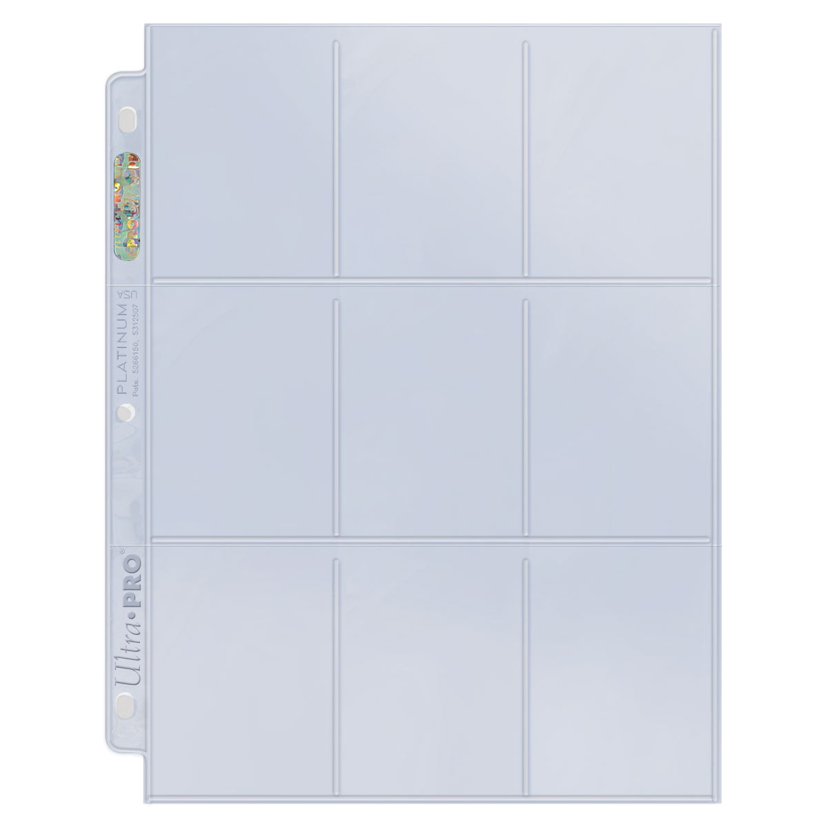 UP Platinum Series Pocket Pages 9PKT 100CT