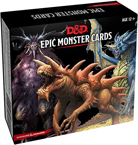 Dungeons & Dragons 5th edition - Epic Monster Cards