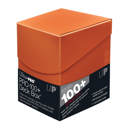UP Eclipse PRO Deck Box Pumpkin Orange 100+