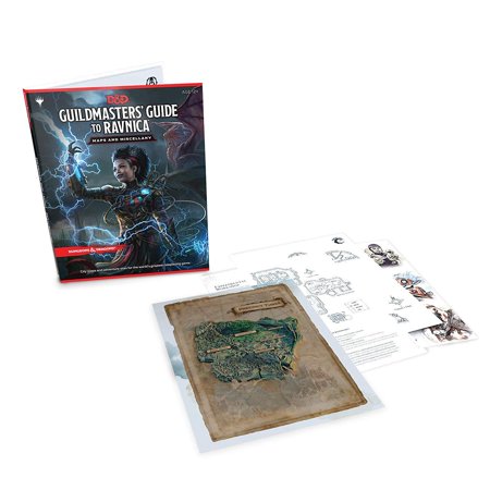 Dungeons & Dragons 5th edition - Guildmasters' Guide to Ravnica Maps and Miscellany