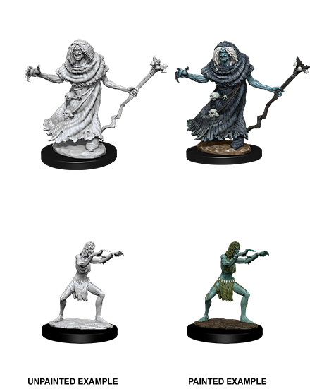 D&D Unpainted - Sea Hag & Bheur Hag