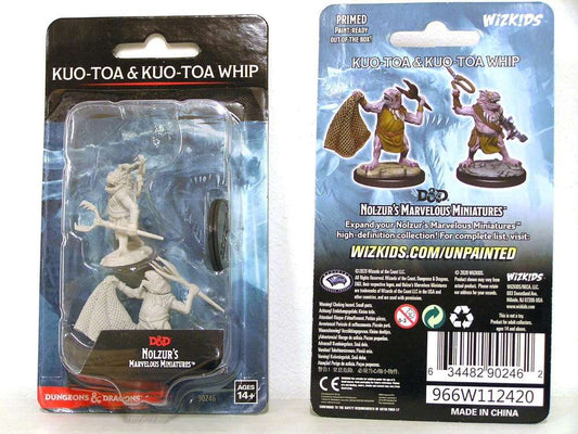 D&D Unpainted - Kuo-Toa & Kuo-Toa Whip
