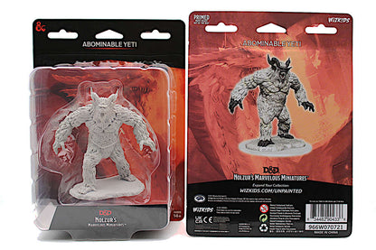 D&D Unpainted - Abominable Yeti