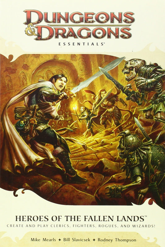 Dungeons & Dragons 4th edition - Heroes of the Fallen Lands SC