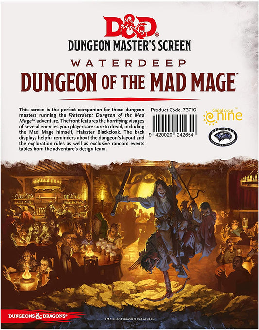 Dungeons & Dragons 5th edition - Dungeon Master's Screen Waterdeep Dragon Heist