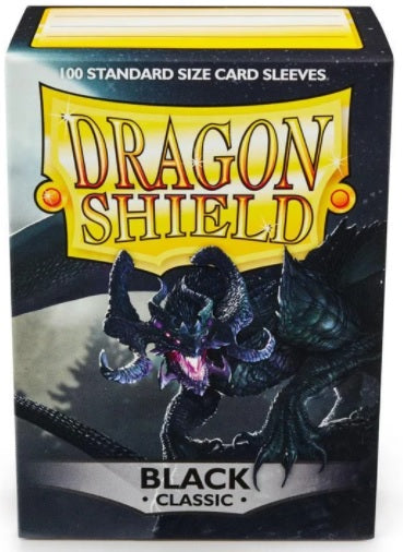 Dragon Shield Classic Sleeves Black 100CT
