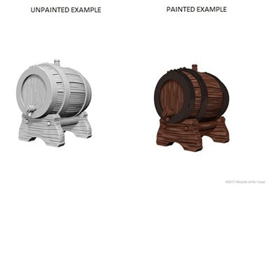 D&D Unpainted - Keg Barrels