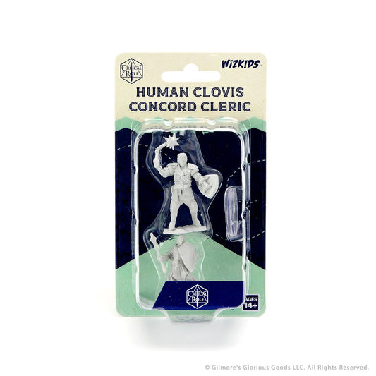 CR Unpainted - Human Clovis Concord Cleric