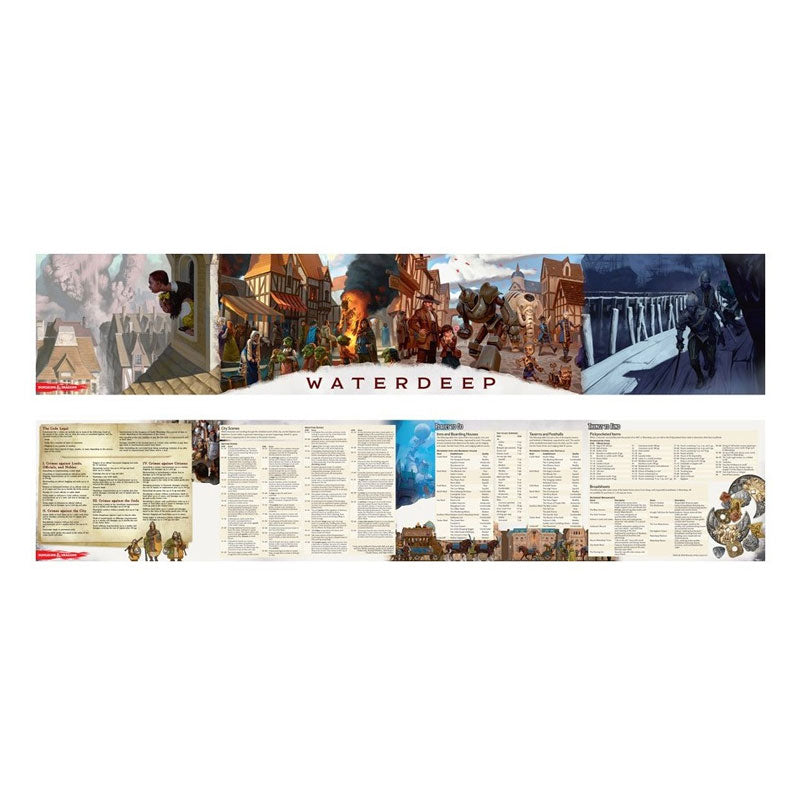 Dungeons & Dragons 5th edition - Dungeon Master's Screen Waterdeep Dragon Heist