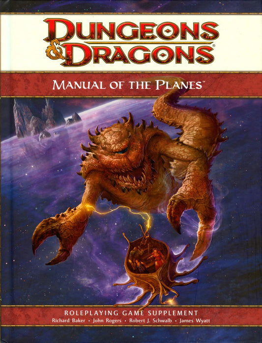Dungeons & Dragons 4th edition - Manual of the Planes