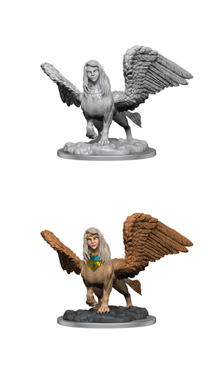 CR Unpainted - Female Sphinx