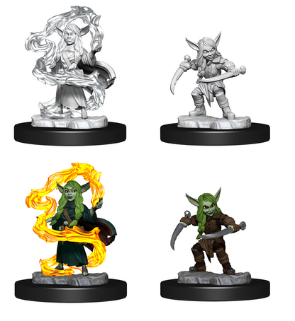 CR Unpainted - Goblin Sorcerer and Rogue