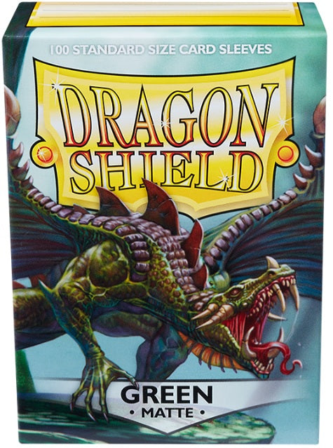 Dragon Shield Matte Sleeves Green 100CT