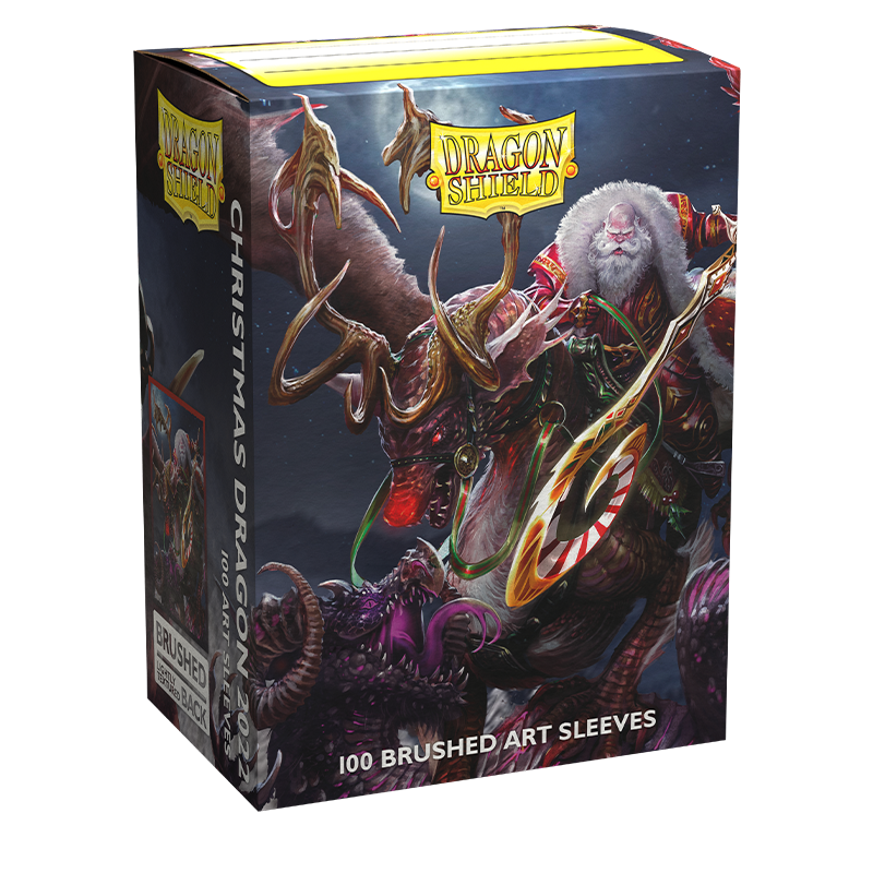 Dragon Shield Brushed Art Sleeves Christmas 2022 100CT