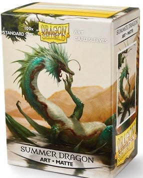 Dragon Shield Brushed Art Sleeves Summer Dragon 100CT