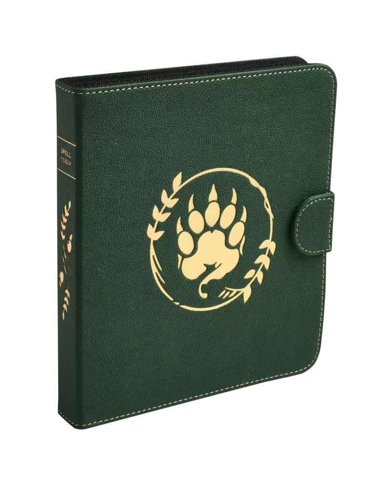 Dragon Shield Dungeons & Dragons Spell Codex 160 Forest Green