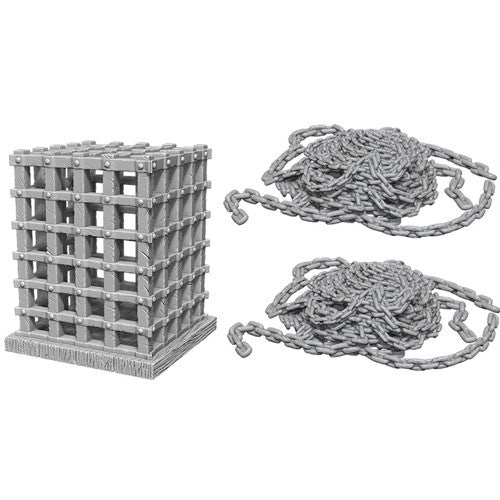 D&D Unpainted - Cage & Chains